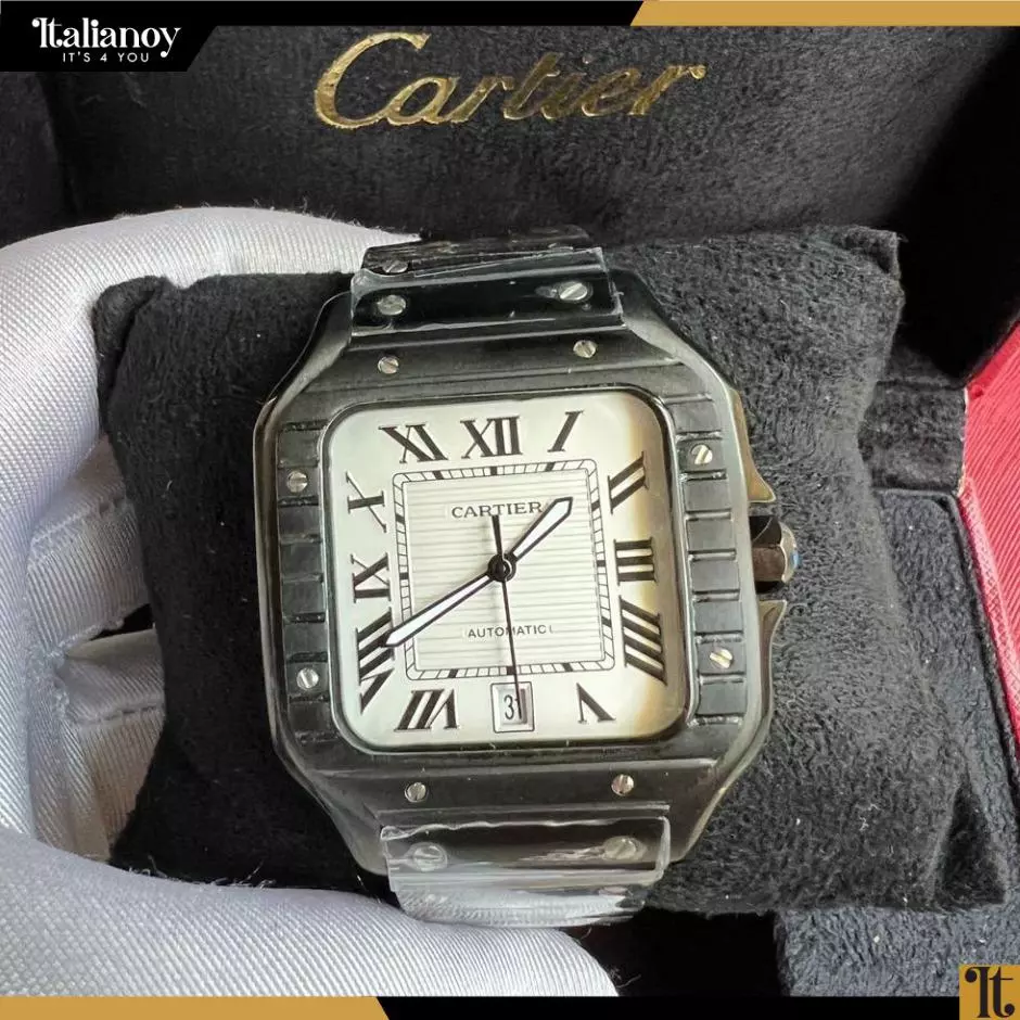 Santos De Cartier Watch black