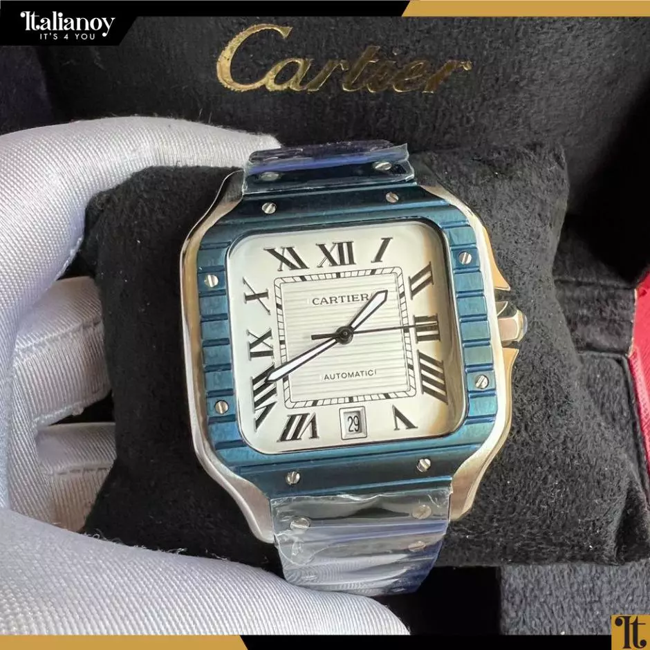 Santos De Cartier Watch -blue