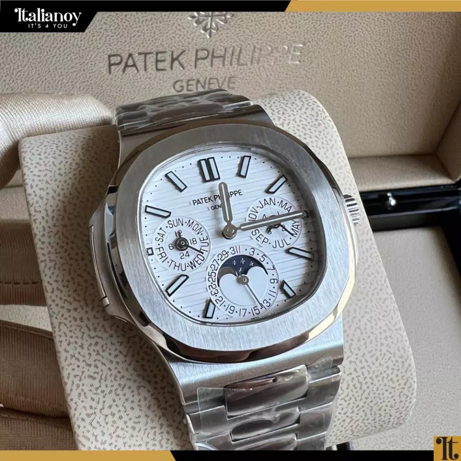Patek Philippe Geneve Silver-White