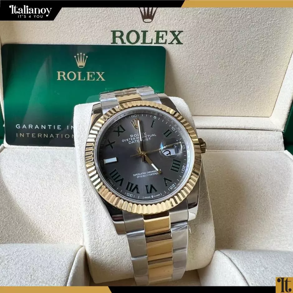 ROLEX DATEJUST SILVER-GOLD