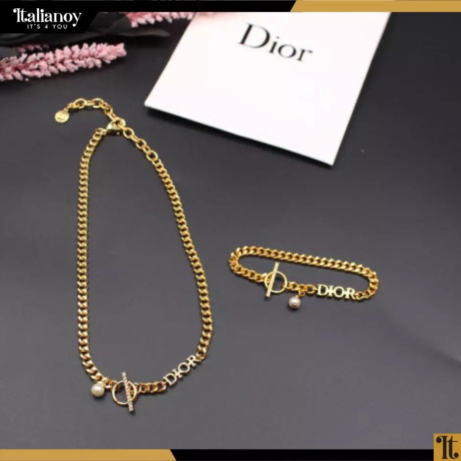 DIOR NECKLACE-BRACELET GOLD