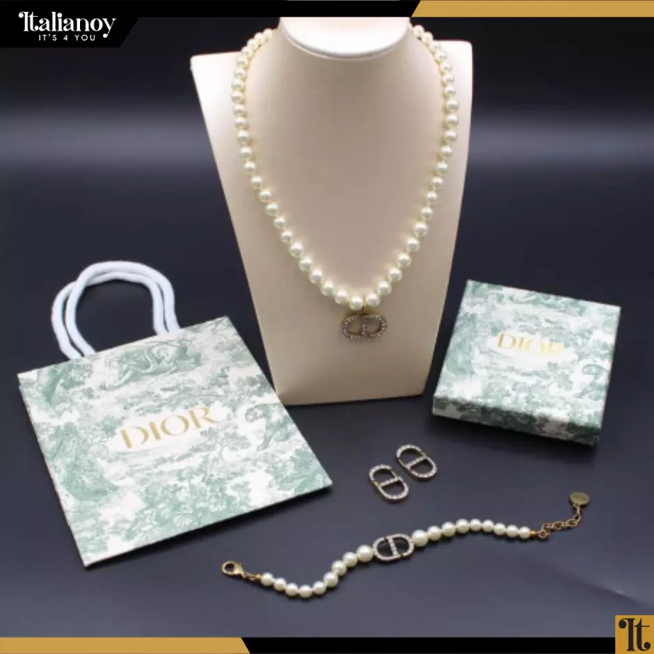 DIOR NECKLACE - RING - EARRINGS -BRACELET LOLY