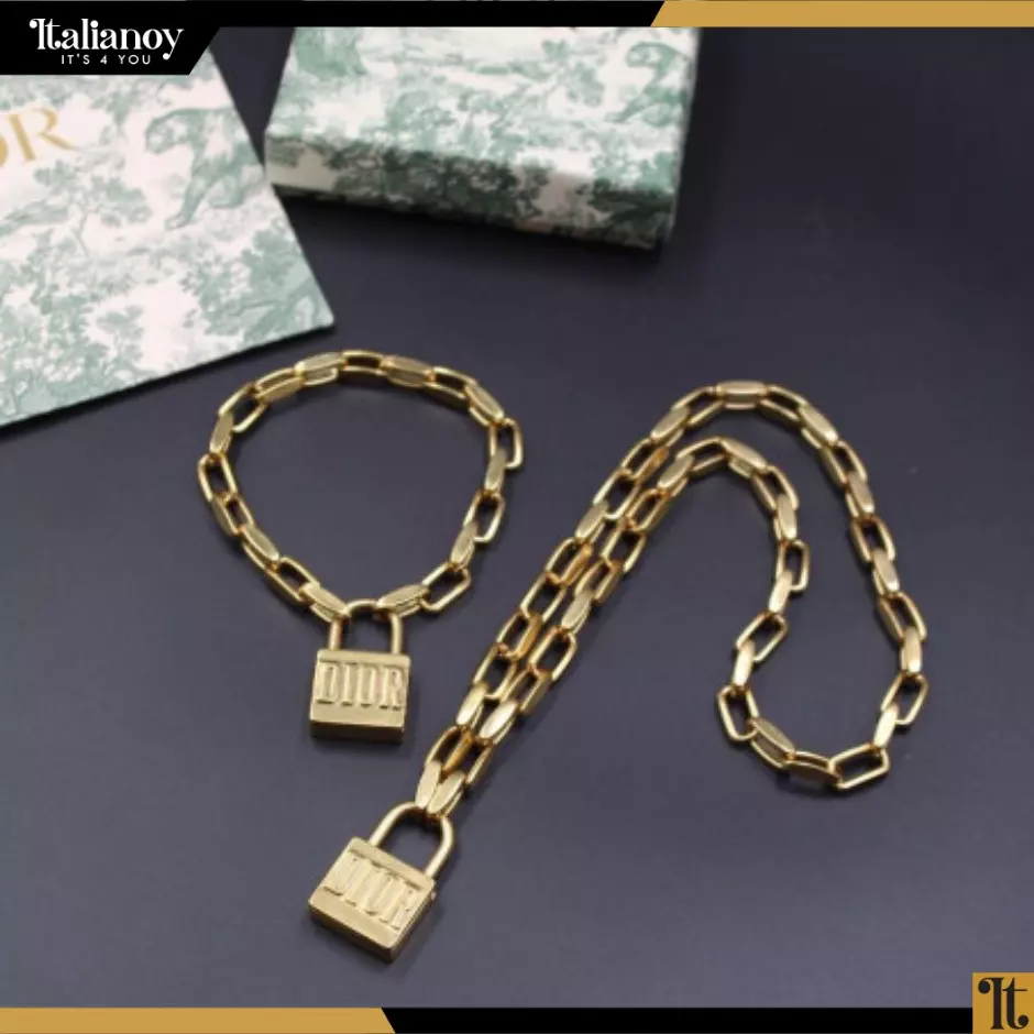 DIOR NECKLACE-BRACELET GOLD