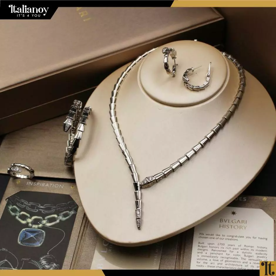 Bvlgari Full Set Serpenty Viper Silver