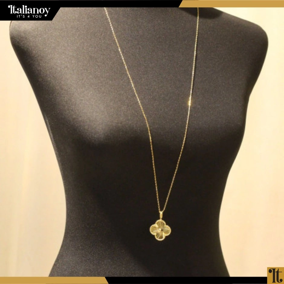 Van Cleef Necklace Yellow