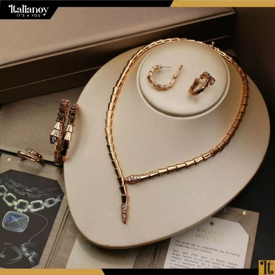 Bvlgari Full Set Serpenty Viper Rose Gold