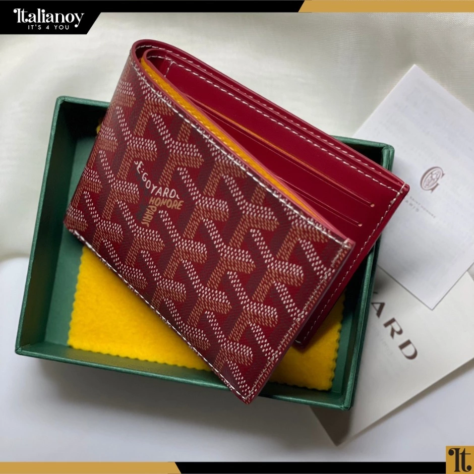 Goyard Wallet Burgundy