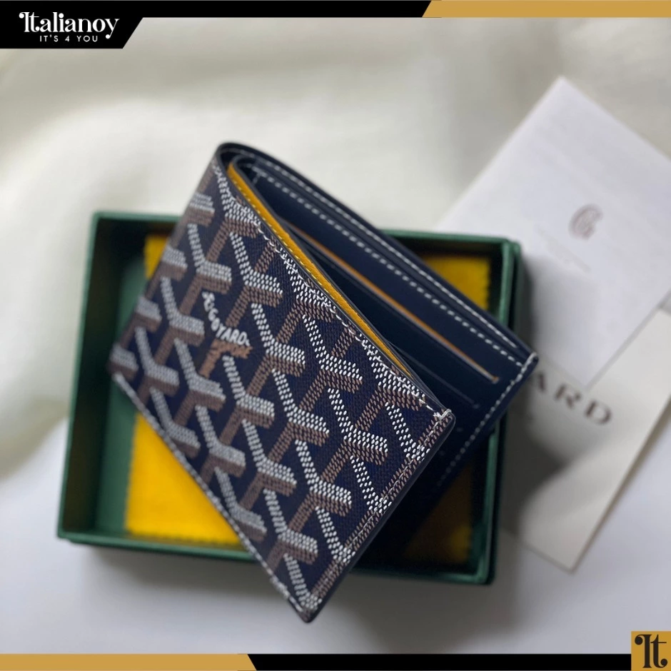 GOYARD WALLET NAVY BLUE