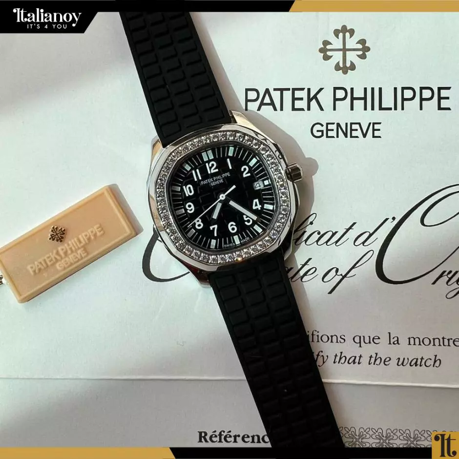 Aquanaut Luce Haute Joaillerie Stone Black