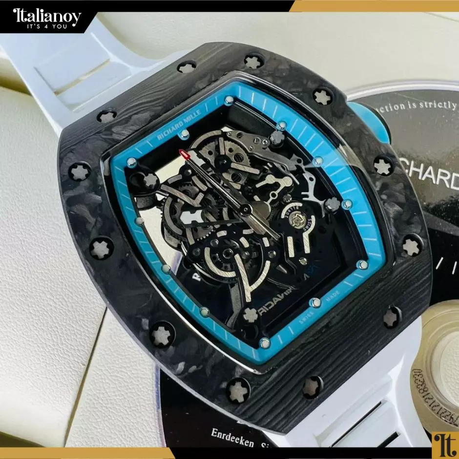 Richard Mille RM 011 white-baby blue
