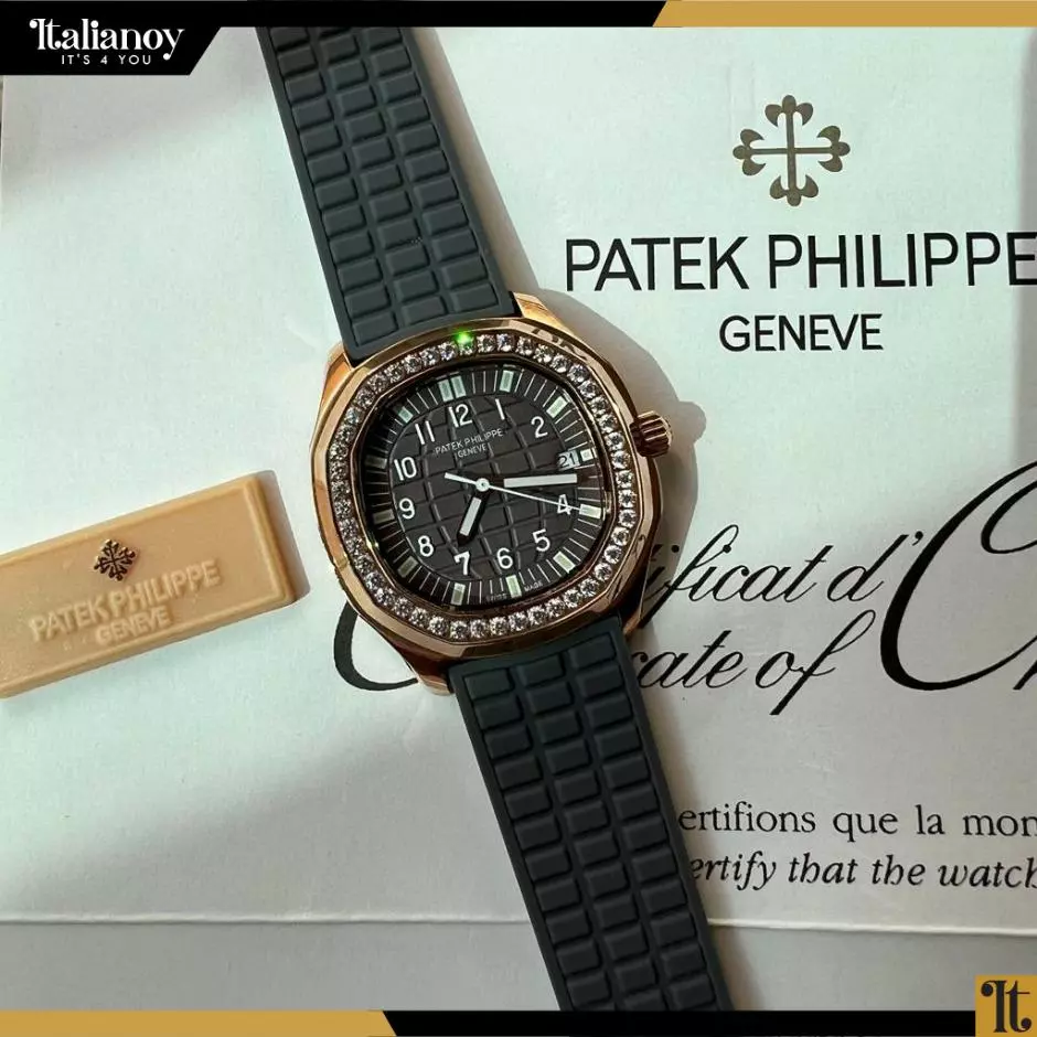 Aquanaut Luce Haute Joaillerie Stone Gold -Gray