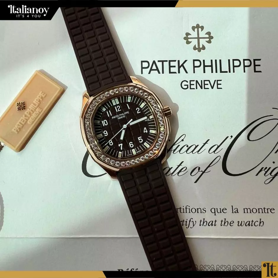 Aquanaut Luce Haute Joaillerie Stone Gold - Brown