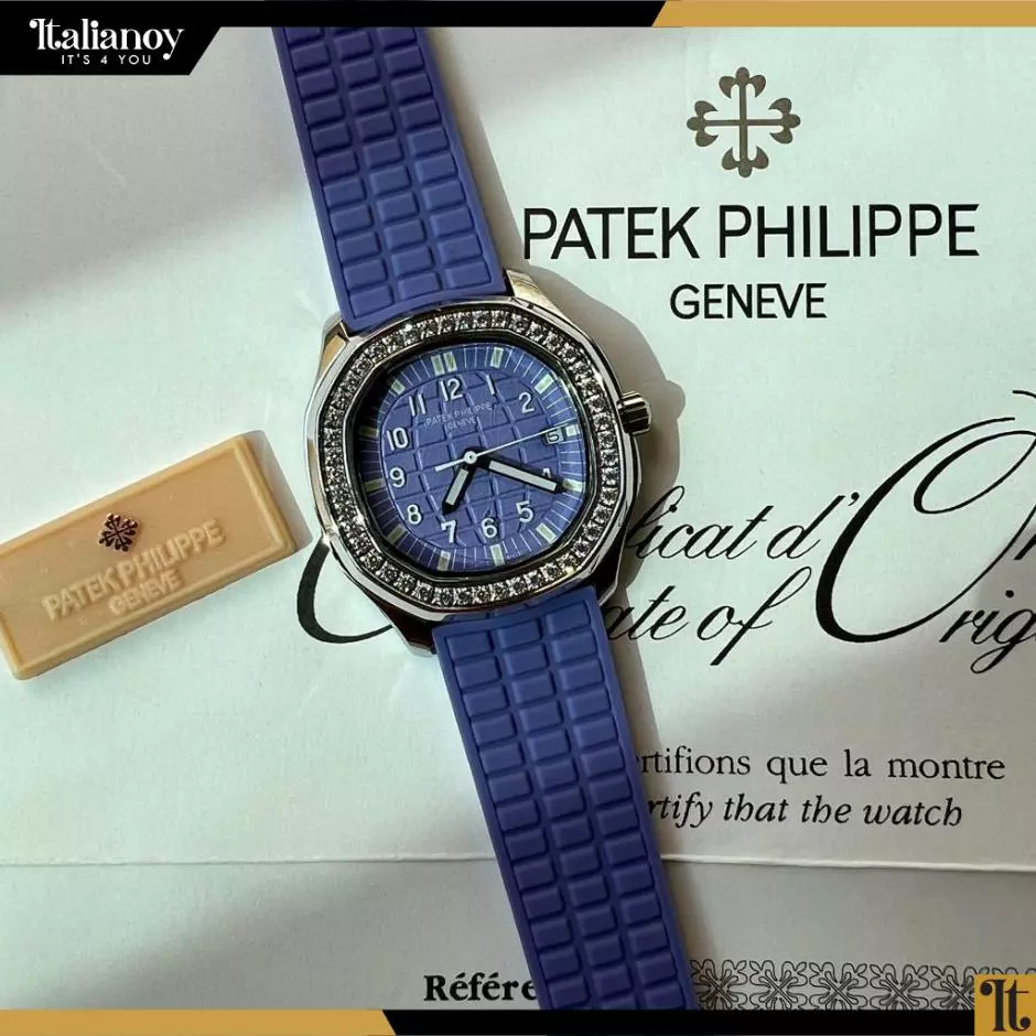 Aquanaut Luce Haute Joaillerie Stone Silver-Blue