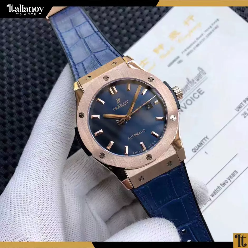 Hublot Classic Fusion Men's Wrist Watch NAVY