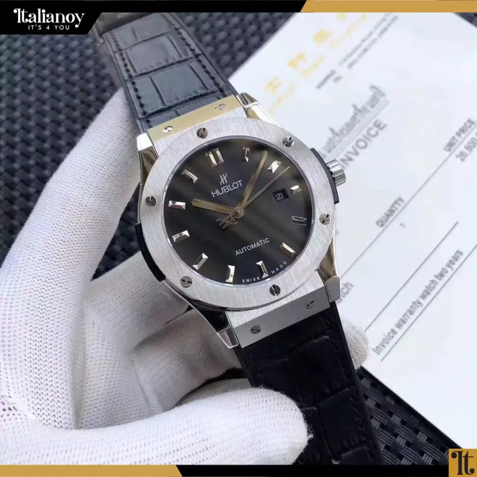 Hublot Classic Fusion Men's Wrist Watch BLACK