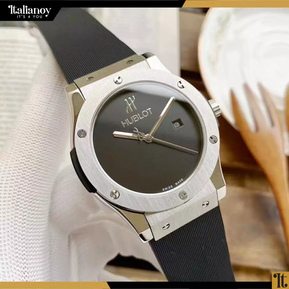Hublot Classic Fusion Men's Wrist Watch BLACK