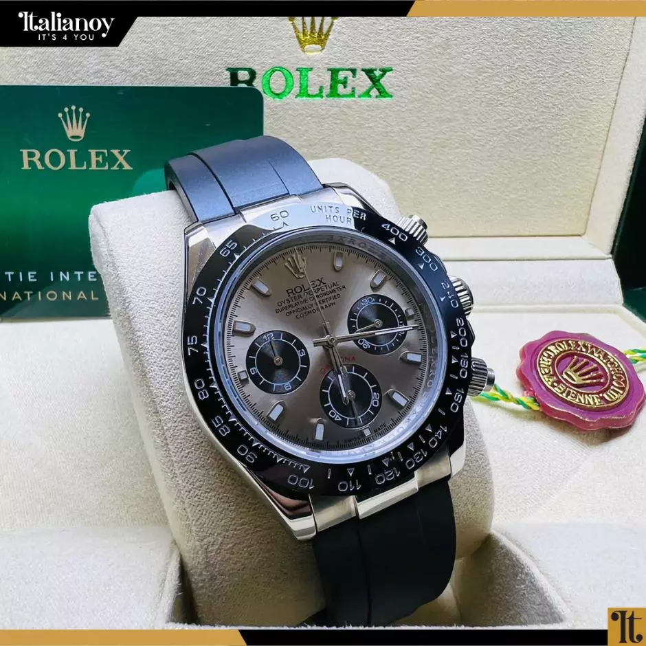 ROLEX COSMOGRAPH DAYTONA WHITE GOLD GREY DIAL OYSTERFLEX