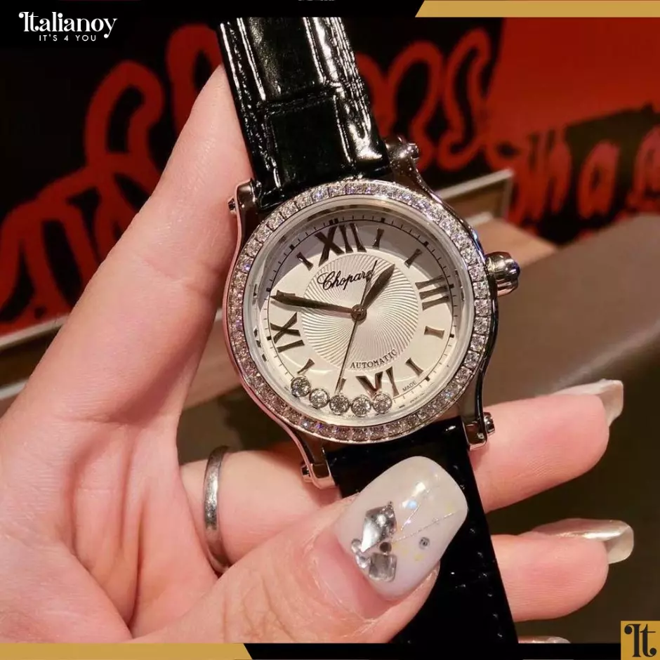 Chopard Happy Sport Medium - Automatic Movement  - Silver Dial