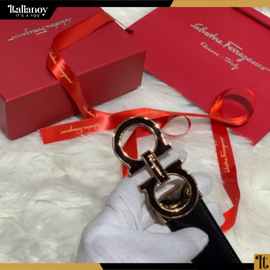 SALVATORE Ferragamo Reversible Gancini Belt