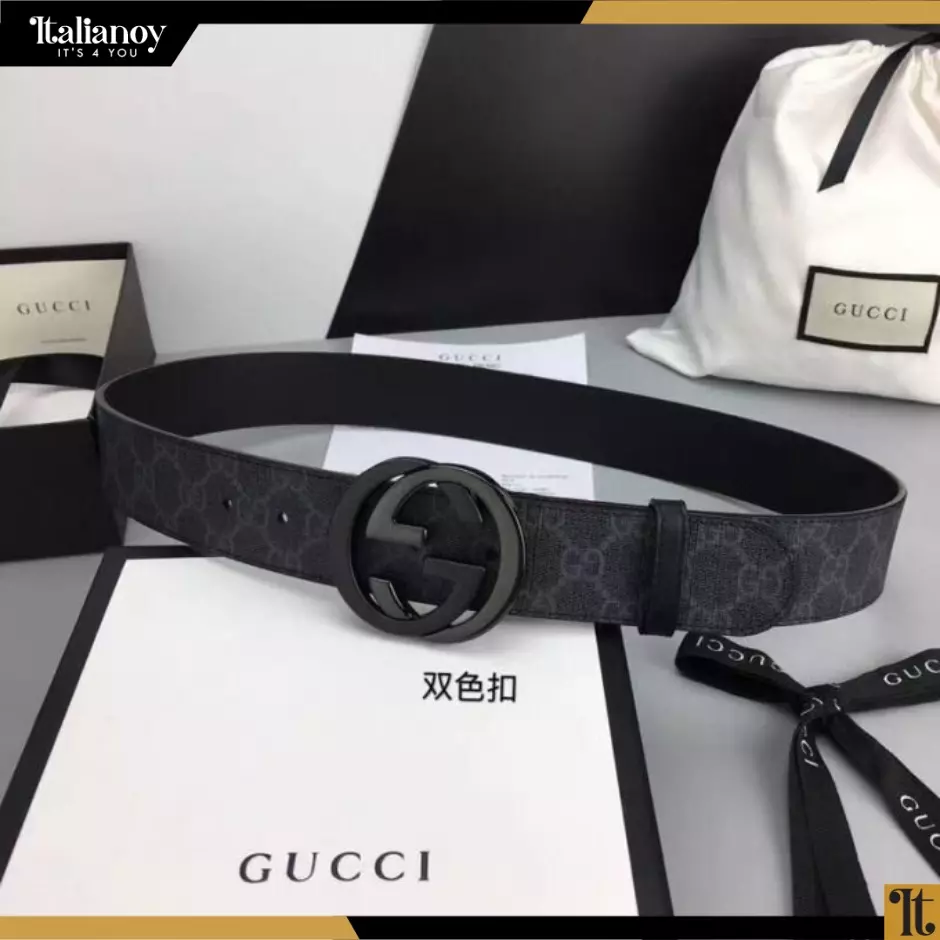 GUCCI 3cm Marmont Leather Belt