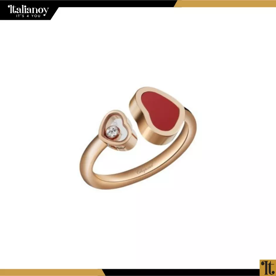 Chopard Happy Hearts Red Ring