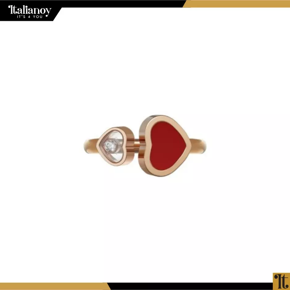 Chopard Happy Hearts Red Ring