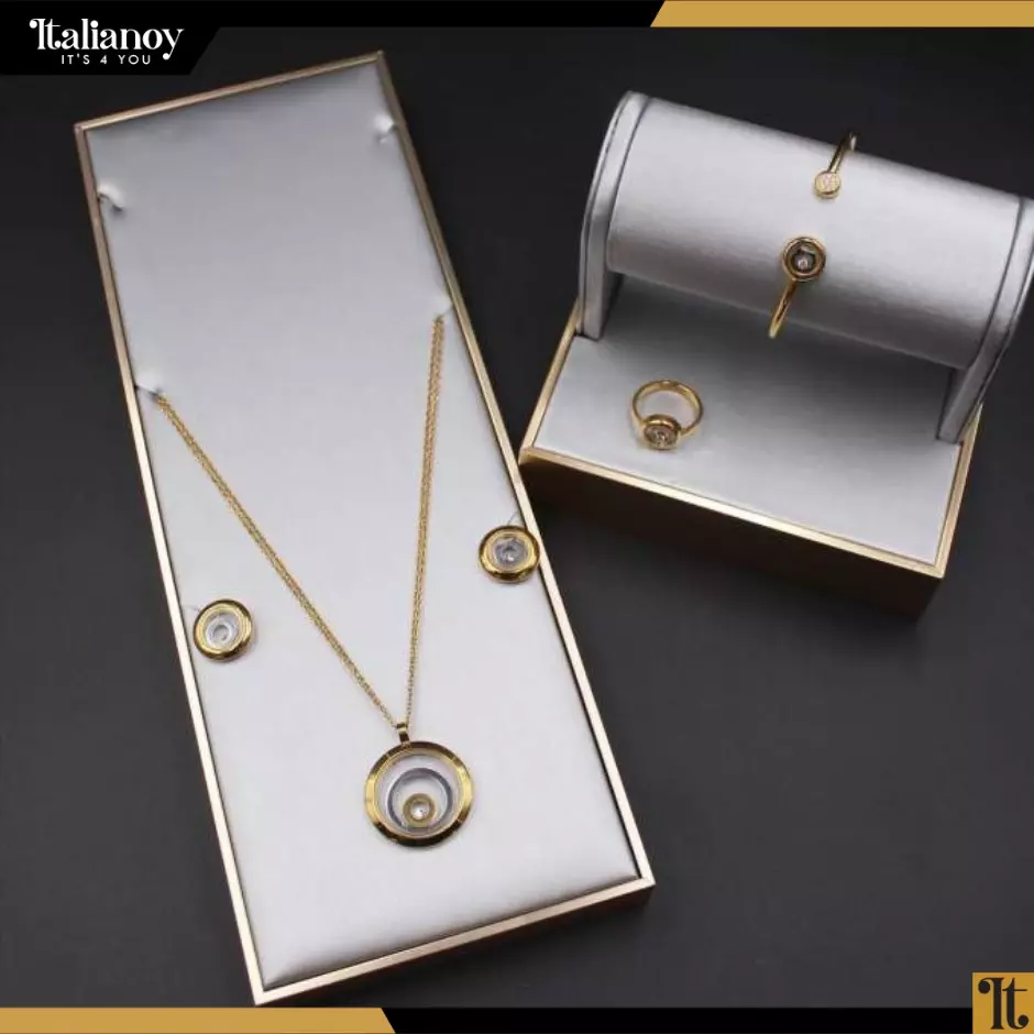 Chopard Full Set Happy Sprit Gold