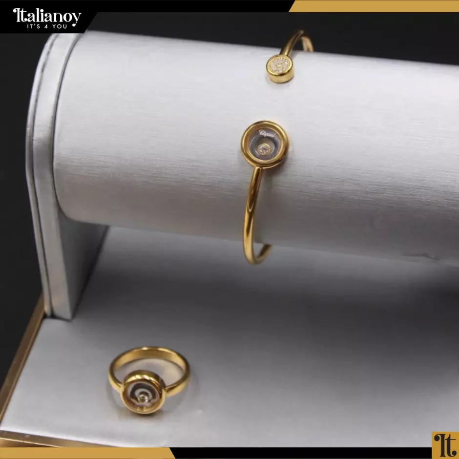 Bracelet + Ring Chopard Happy Sprit Gold
