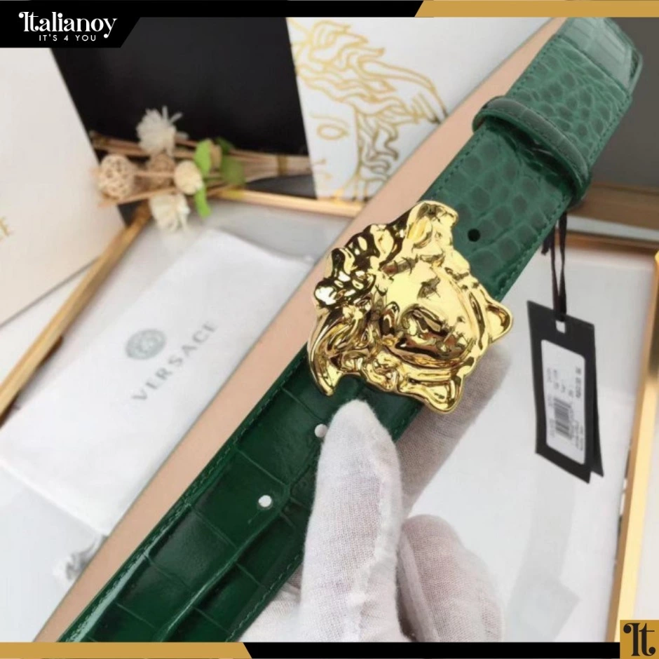 VIRSACE GREEN-GOLD BELT