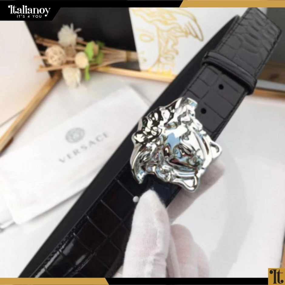VIRSACE BLACK- SILVER BELT
