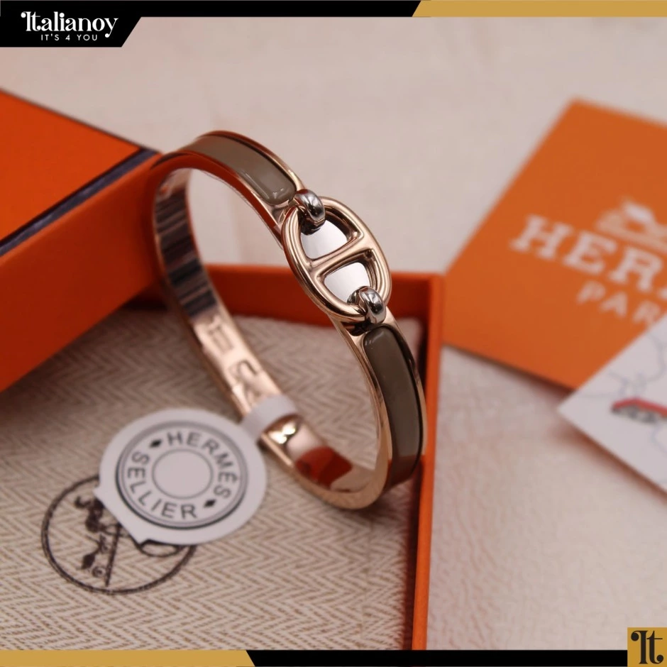 Mini Clic Rose Gold Chaine D' ancre Bracelete