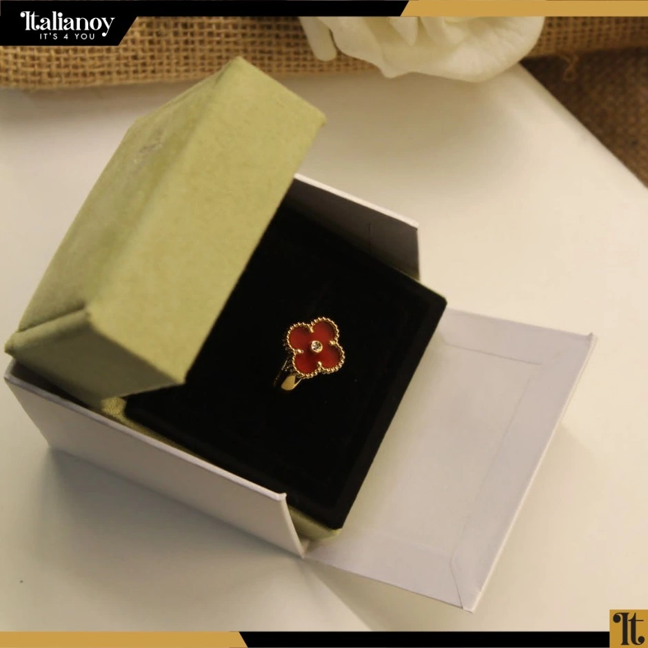 Van Cleef & Arpels Vintage Alhambra Red Gold