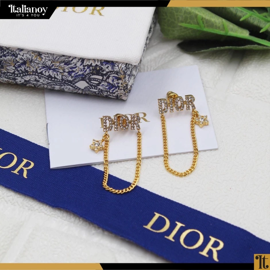 Dior Gold Earrings