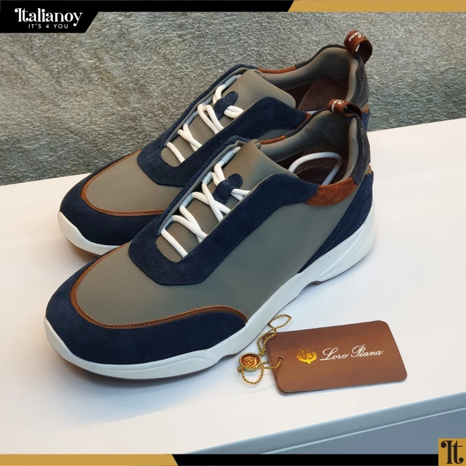 Week End Walk Sneakers GRAY- Blue (W000)