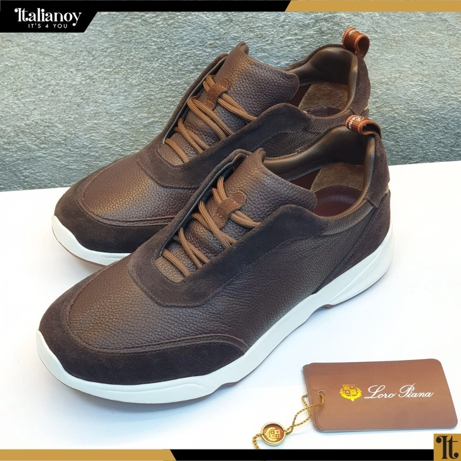 Week End Walk Sneakers Brown leather