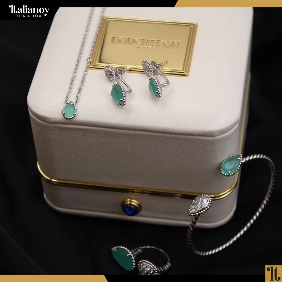 Boucheron Serpent Bohème Turquoise Set