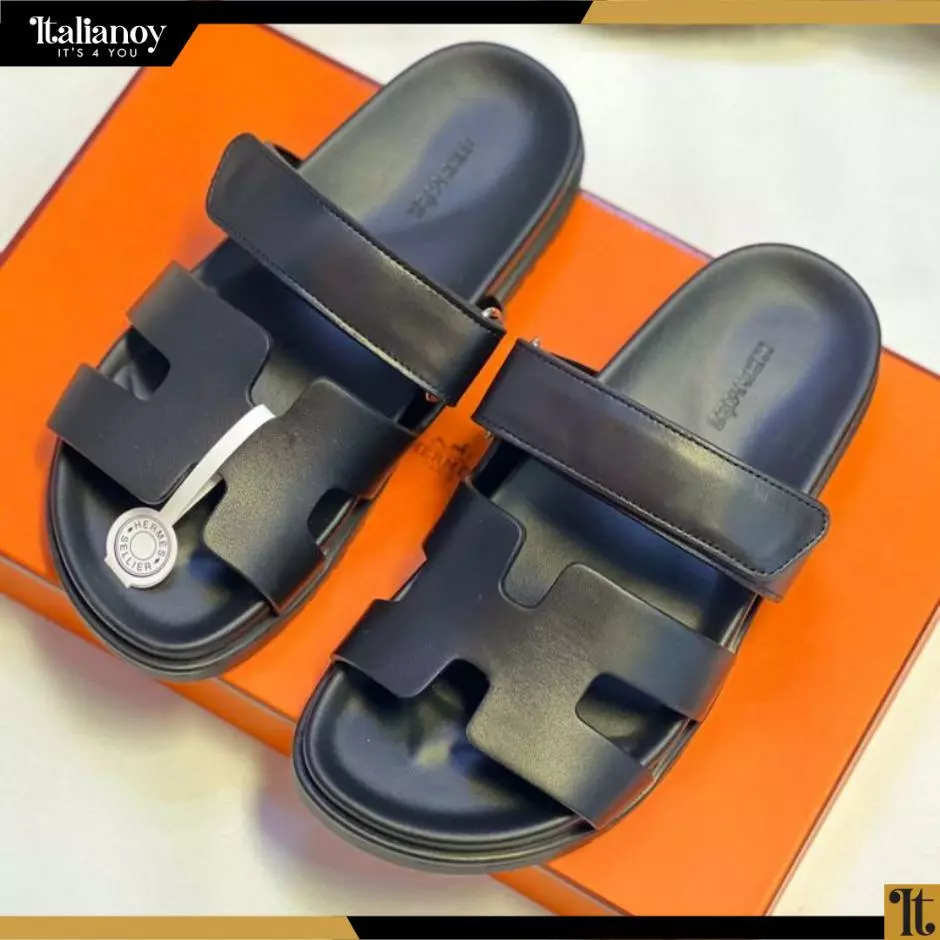 Hermès Cyprus Sandals Leather Ref