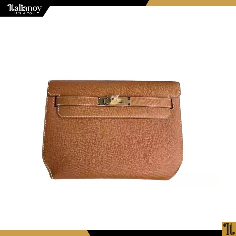 Hermes Kelly Dog bag in Epsom Beige Leather