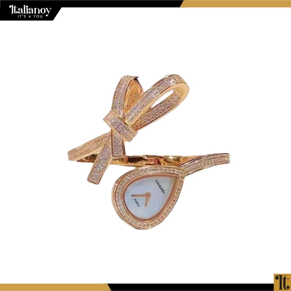 Chanel Ruban 18K Watches White