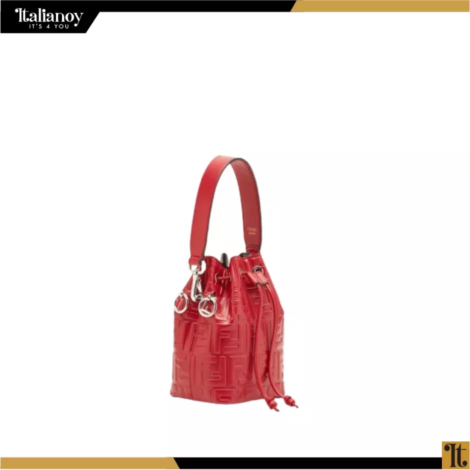 Mon Tresor Red Leather Mini-Bag