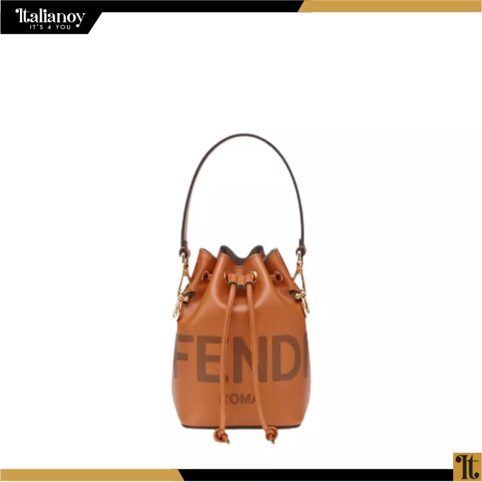 Mon Tresor Brown Leather Mini-Bag