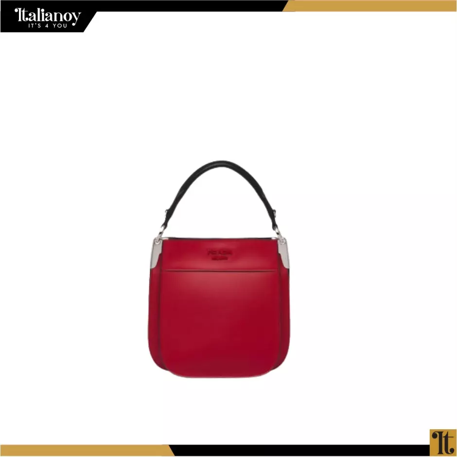 PRADA SMALL LEATHER PRADA MARGIT BAG BRIGHT