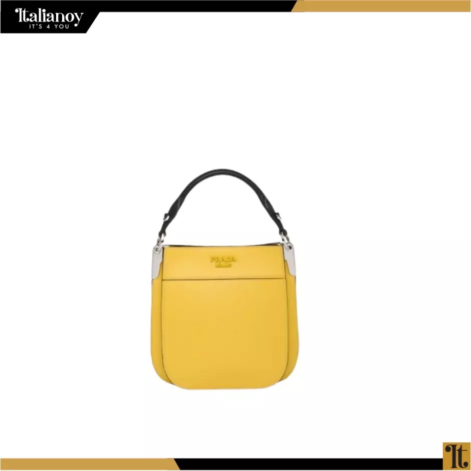 PRADA SMALL LEATHER PRADA MARGIT BAG BRIGHT
