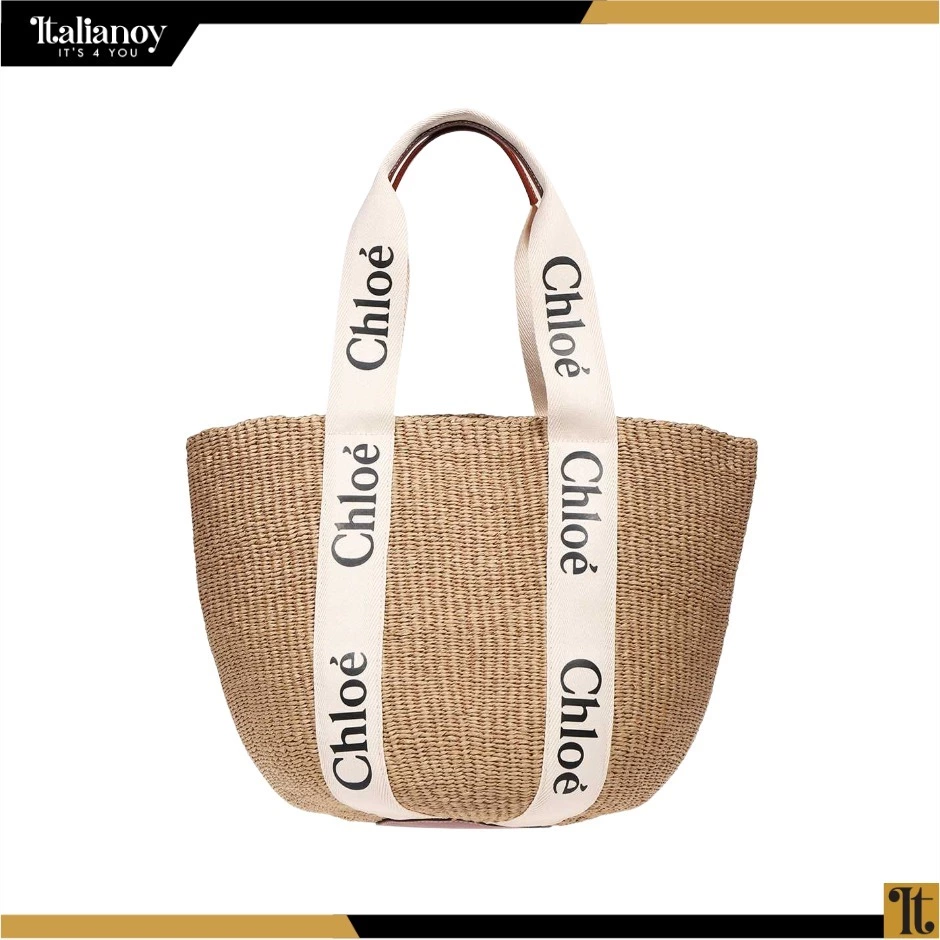 Chloé LARGE WOODY Bag - White