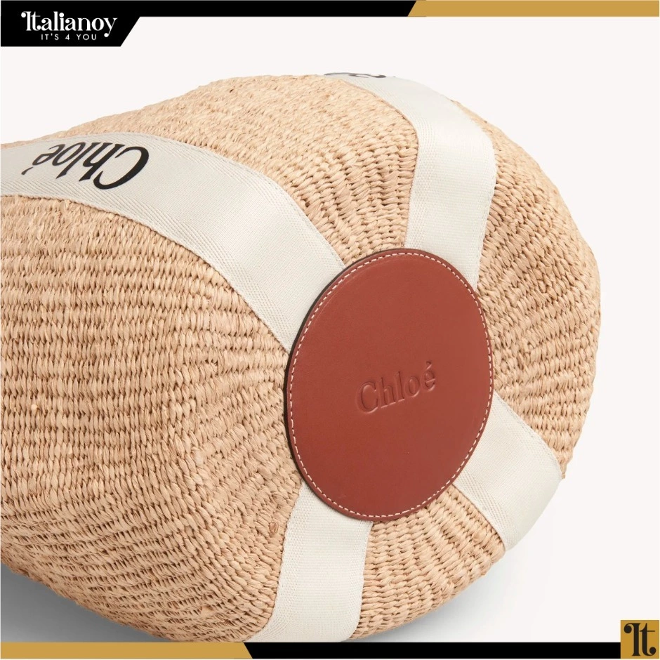 Chloé LARGE WOODY Bag - White