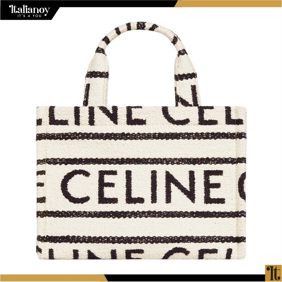 Small Cabas Thais in Textile with Celine All-Over