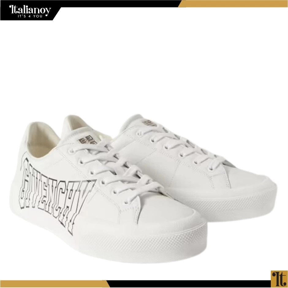 Givenchy College Logo City Sport Sneaker White