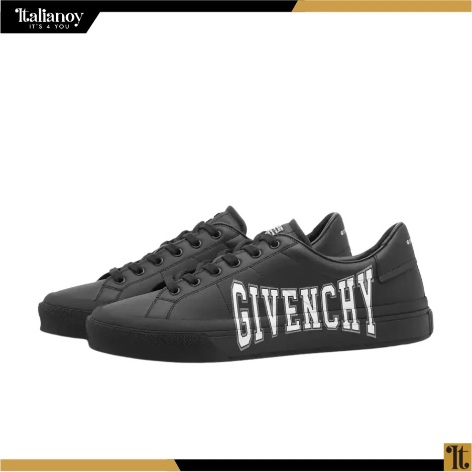 Givenchy College Logo City Sport Sneaker Black