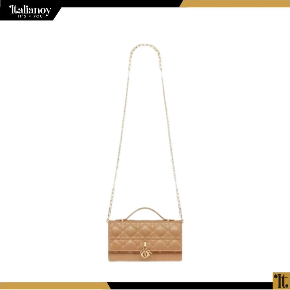 MISS DIOR MINI BAG Medium Tan Cannage Lambskin