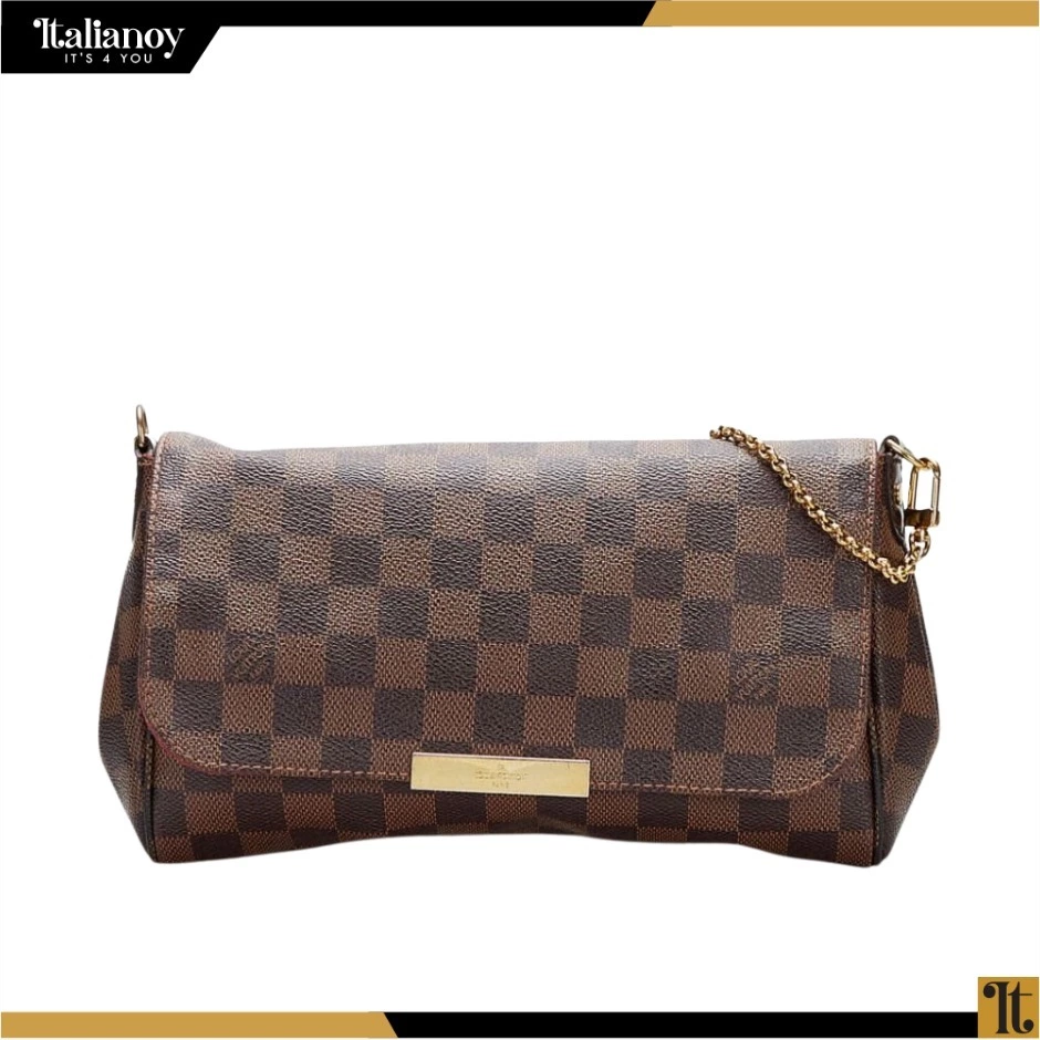 Louis Vuitton Damier Ebene Canvas Favorite MM Bag